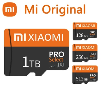 XIAOMI זיכרון SD כרטיס 128GB 256GB 512GB גבוהה מהירות Class10/SD TF כרטיס פלאש עבור הטלפון החכם שולחן מחשב מצלמה הבזק Mini SD
