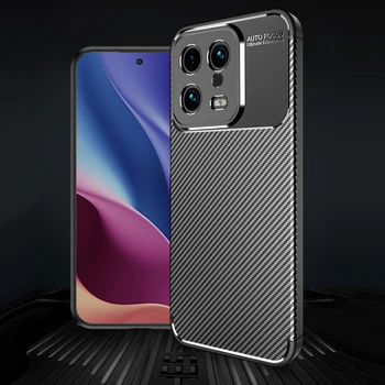 טלפון TPU הכל כלול נגד ירידה Case For Samsung Galaxy A50S A51 4G 5G A52S A53 A54 5G A60 סיבי פחמן דפוס כיסוי